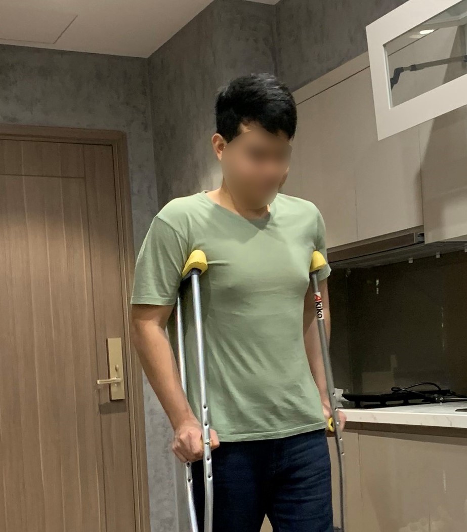 A foreigner came to Vietnam for limb lengthening to fulfill his dream: Affirming the quality in Vietnam is not inferior to that of other countries in the world